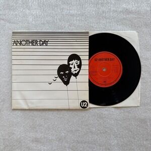 U2 Another Day 7" Vinyl CBS 8306 Ireland 1980 Original Rare Early Press